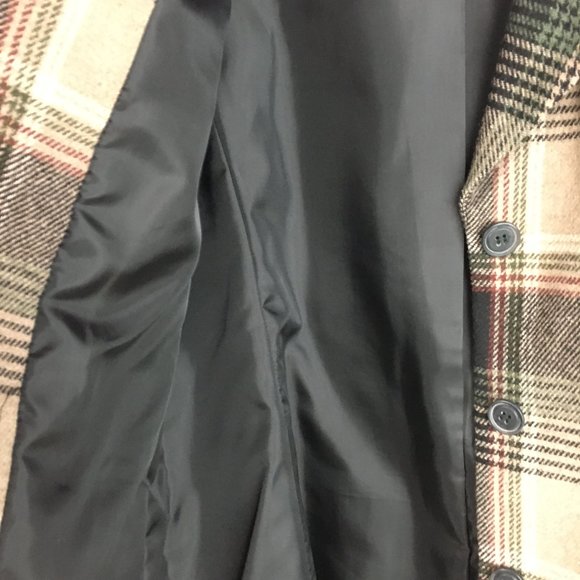 VTG White Stag Blazer Jacket Plaid Wool Blend - Picture 5 of 11